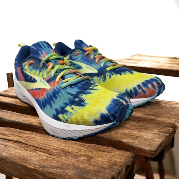Brooks Revel 6 Rock N Roll Running Sneakers Men Size 15 D Tie Dye Comfort Shoe - Picture 1 of 15
